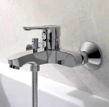 Ideal Standard Alpha - Opbouw Badkraan, Chroom BC654AA 3 Ideal Standard Alpha - Opbouw Badkraan, Chroom BC654AA - Afbeelding 3