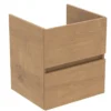 Ideal Standard Eurovit+ - Wastafelonderkast, 55x50x44 Cm, 2 Laden, Eiken R0256Y8