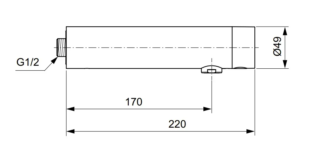 Ideal Standard SensorFlow - Electronische Wandkraan, Batterijvoeding, Chroom A7560AA 2 Ideal Standard SensorFlow - Electronische Wandkraan, Batterijvoeding, Chroom A7560AA - Afbeelding 2