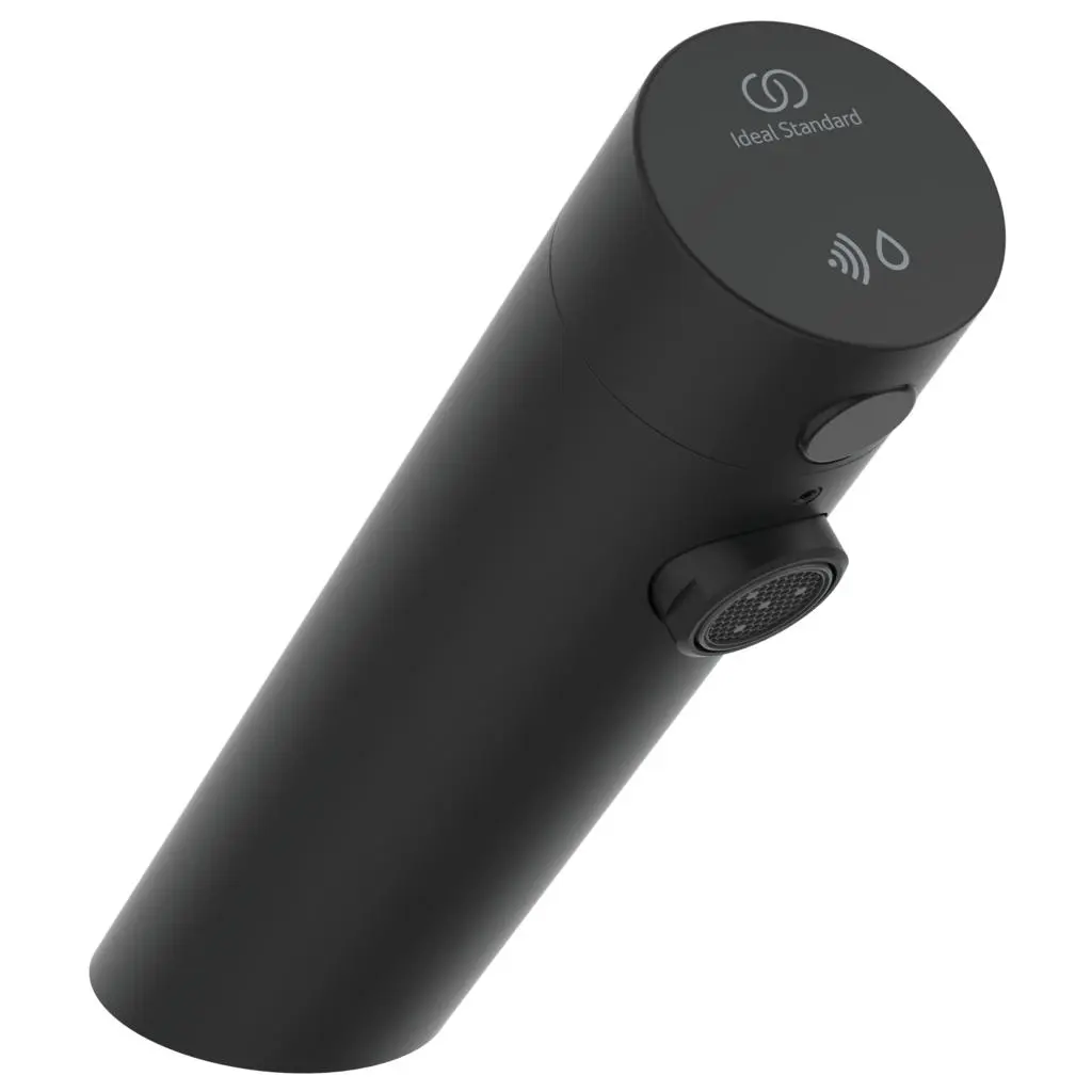 Ideal Standard SensorFlow - Electronische Wandkraan, Zonder Menging, Batterijvoeding, Zijdeachtig Zwart A7556XG 1 Ideal Standard SensorFlow - Electronische Wandkraan, Zonder Menging, Batterijvoeding, Zijdeachtig Zwart A7556XG