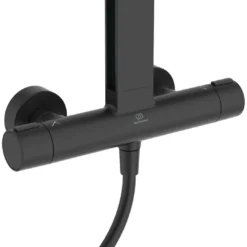 Ideal Standard ALU+ - Doucheset Met Thermostaat, Diameter 26 Cm, 2 Jets, Zijde Zwart BD583XG 14 Ideal Standard ALU+ - Doucheset Met Thermostaat, Diameter 26 Cm, 2 Jets, Zijde Zwart BD583XG -sanitino 17b1794eeaac172ffedf60bc