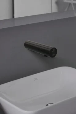 Ideal Standard SensorFlow - Elektronische Wastafelkraan Zonder Menging, Batterij Voeding, Zwart Onyx A7560B3 -sanitino 1c3ed805ee880a06284b2be4