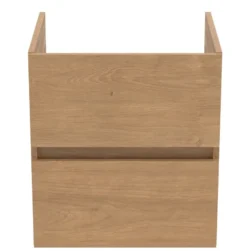 Ideal Standard Eurovit+ - Wastafelonderkast, 55x50x44 Cm, 2 Laden, Eiken R0256Y8 -sanitino 1df32853dbb0b90856b04631