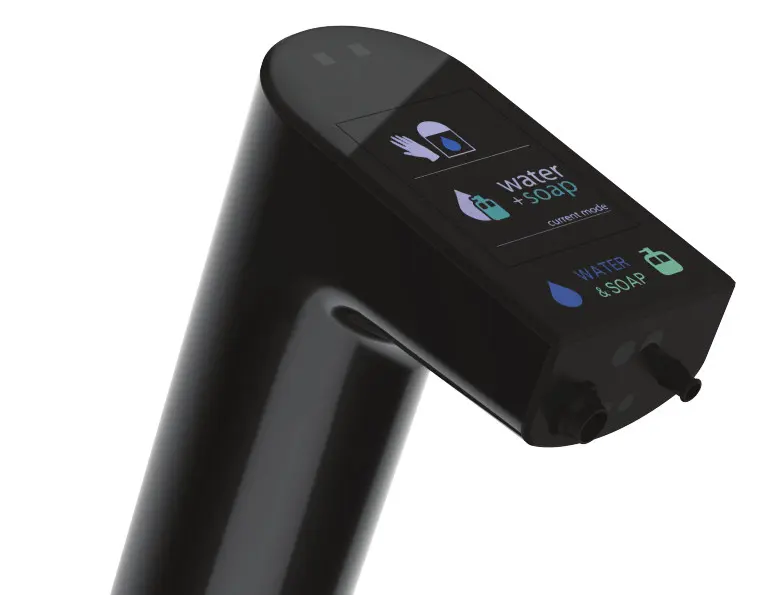 Ideal Standard Intellimix - Elektronische Wastafelkraan Met Geïntegreerde Zeepdispenser, Zwart A7488B3 3 Ideal Standard Intellimix - Elektronische Wastafelkraan Met Geïntegreerde Zeepdispenser, Zwart A7488B3 - Afbeelding 3