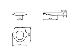 Ideal Standard Contour 21 - Closetzitting Zonder Deksel Voor Kinderclosetpot , Rood S4542GQ -sanitino 2500a8295d7cd9a0ec9a33db 3