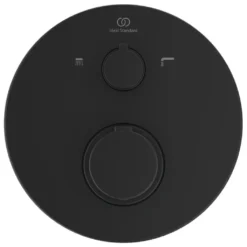 Ideal Standard CeraTherm - Thermostatische Kraan T100 Voor 2 Uitgangen Inbouw, Zwart A5815XG -sanitino 2d9fad593d0fa81f7ba3bc29