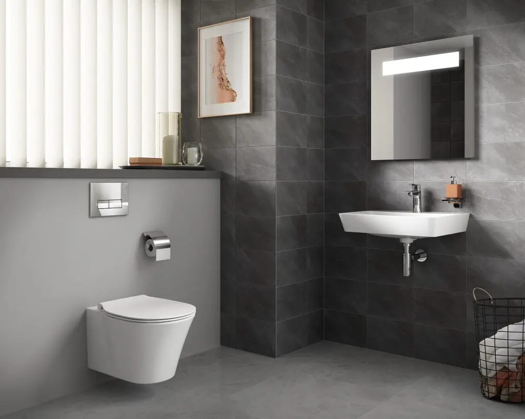 Ideal Standard Connect Air - Hangtoilet, Aquablade, Ideal Plus, Wit E0054MA 6 Ideal Standard Connect Air - Hangtoilet, Aquablade, Ideal Plus, Wit E0054MA - Afbeelding 6