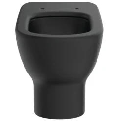 Ideal Standard Tesi - Staand Toilet, Horizontale Afvoer, AquaBlade, Zwart T0077V3 -sanitino 32084acb7275734e92104bde