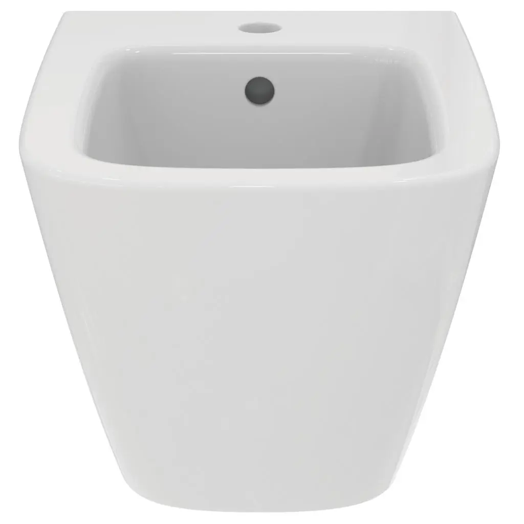 Ideal Standard I.Life S - Hangend Bidet, 355x480 Mm, Met Overloop, Kraangat, Wit T459301 3 Ideal Standard I.Life S - Hangend Bidet, 355x480 Mm, Met Overloop, Kraangat, Wit T459301 - Afbeelding 3