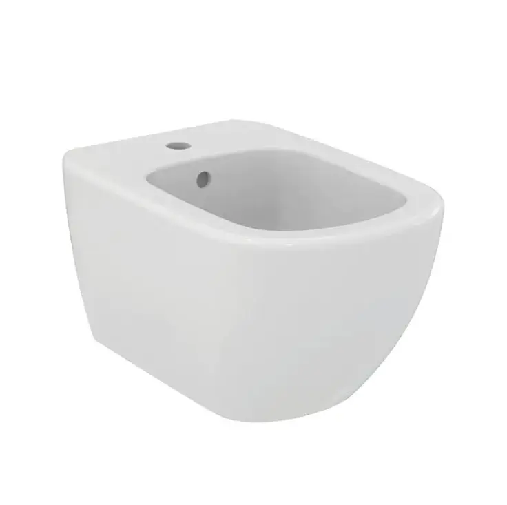 Ideal Standard Tesi - Hangend Bidet, 360x530 Mm, Mat Wit T3552V1 1 Ideal Standard Tesi - Hangend Bidet, 360x530 Mm, Mat Wit T3552V1