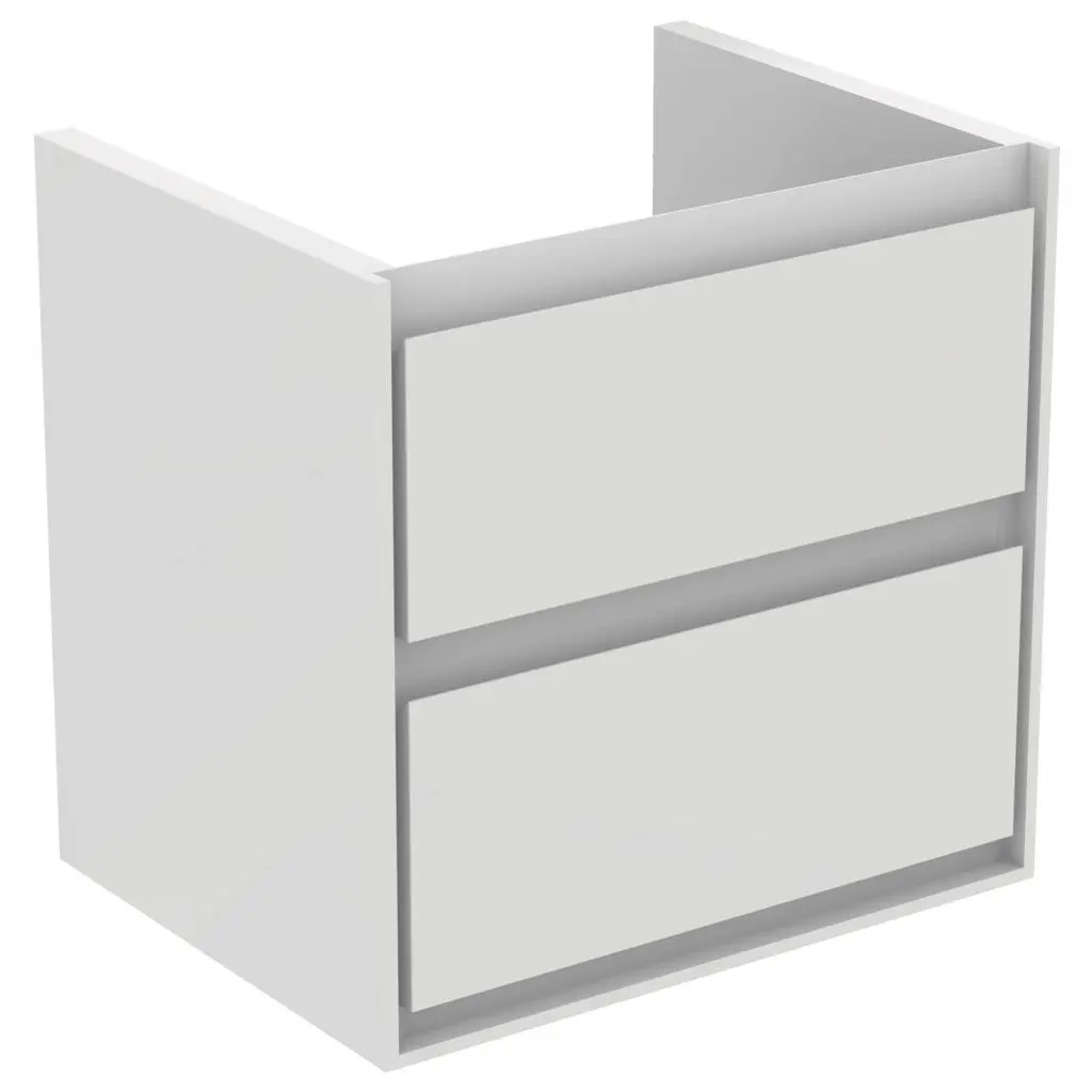 Ideal Standard Connect Air - Wastafelonderkast 53x41x52 Cm, Glanzend Wit/mat Wit Gelakt E1606B2 1 Ideal Standard Connect Air - Wastafelonderkast 53x41x52 Cm, Glanzend Wit/mat Wit Gelakt E1606B2