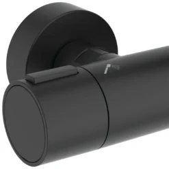 Ideal Standard ALU+ - Doucheset Met Thermostaat, Diameter 26 Cm, 2 Jets, Zijde Zwart BD583XG 15 Ideal Standard ALU+ - Doucheset Met Thermostaat, Diameter 26 Cm, 2 Jets, Zijde Zwart BD583XG -sanitino 47158c8bfdd08ae11c42005b