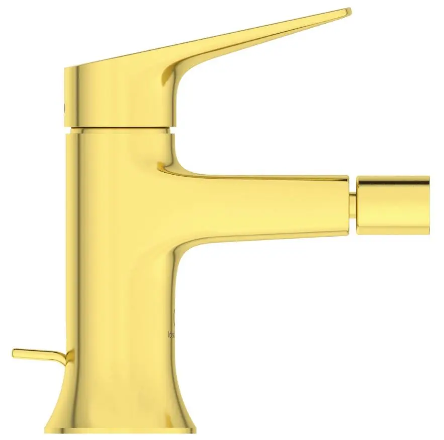 Ideal Standard La Dolce Vita - Bidetkraan Met Afvoer, Geborsteld Goud BD664A2 3 Ideal Standard La Dolce Vita - Bidetkraan Met Afvoer, Geborsteld Goud BD664A2 - Afbeelding 3