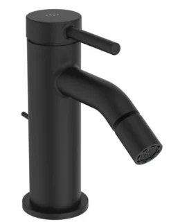 Ideal Standard Ceraline Nuovo - Bidetkraan Met Uitloop, Zijdeglans Zwart BD765XG