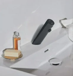 Ideal Standard SensorFlow - Elektronische Wastafelmengkraan, Batterij Voeding, Zwart Onyx A7559B3 7 Ideal Standard SensorFlow - Elektronische Wastafelmengkraan, Batterij Voeding, Zwart Onyx A7559B3 -sanitino 6422c2480505156884a94cb7