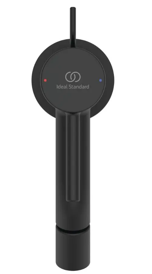 Ideal Standard Ceraline Nuovo - Bidetkraan Met Uitloop, Zijdeglans Zwart BD765XG 4 Ideal Standard Ceraline Nuovo - Bidetkraan Met Uitloop, Zijdeglans Zwart BD765XG - Afbeelding 4