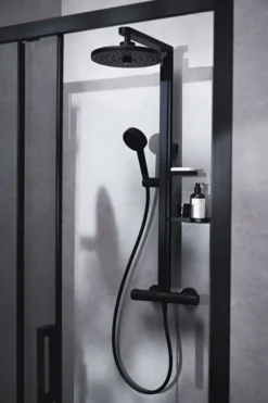 Ideal Standard ALU+ - Doucheset Met Thermostaat, Diameter 26 Cm, 2 Jets, Zijde Zwart BD583XG 20 Ideal Standard ALU+ - Doucheset Met Thermostaat, Diameter 26 Cm, 2 Jets, Zijde Zwart BD583XG -sanitino 692e8187d2576e0d45f05146