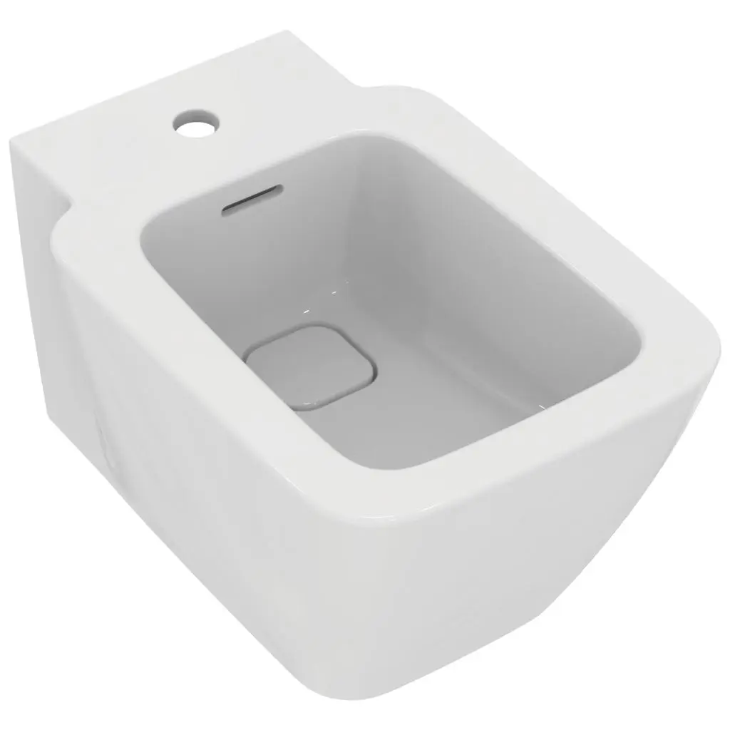 Ideal Standard Strada II - Hangend Bidet, 360x540 Mm, Met Overloop, Kraangat, Wit T456801 1 Ideal Standard Strada II - Hangend Bidet, 360x540 Mm, Met Overloop, Kraangat, Wit T456801