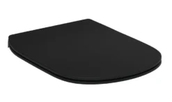 Ideal Standard Tesi - Toiletzitting, SoftClose, Zijde Zwart T5522V3