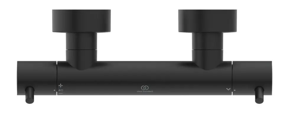 Ideal Standard CeraTherm - Thermostatische Douchekraan, Zijdeglans Zwart A7587XG 3 Ideal Standard CeraTherm - Thermostatische Douchekraan, Zijdeglans Zwart A7587XG - Afbeelding 3