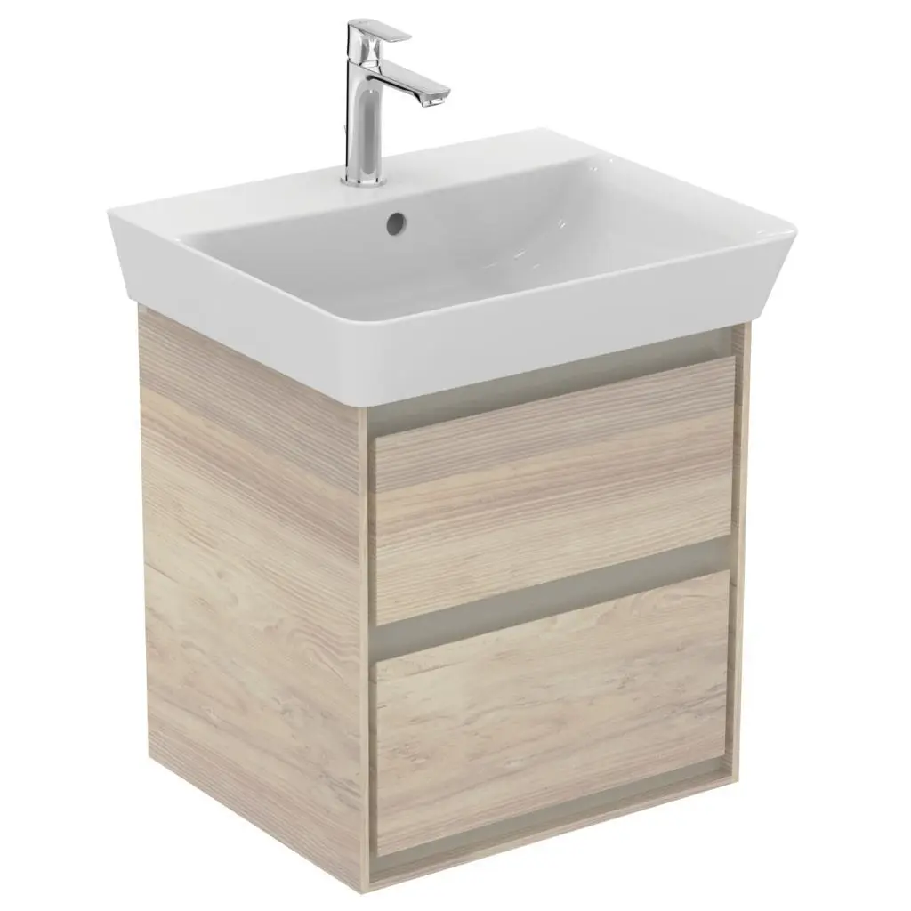 Ideal Standard Connect Air - Wastafelonderkast 48x41x52 Cm, Licht Hout/mat Lichtbruin Gelakt E1607UK 3 Ideal Standard Connect Air - Wastafelonderkast 48x41x52 Cm, Licht Hout/mat Lichtbruin Gelakt E1607UK - Afbeelding 3