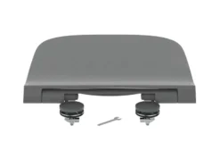 Ideal Standard I.Life B - Toiletzitting, SoftClose, Glanzend Grijs T500358 -sanitino 917ba5f720e609d14fadbb55