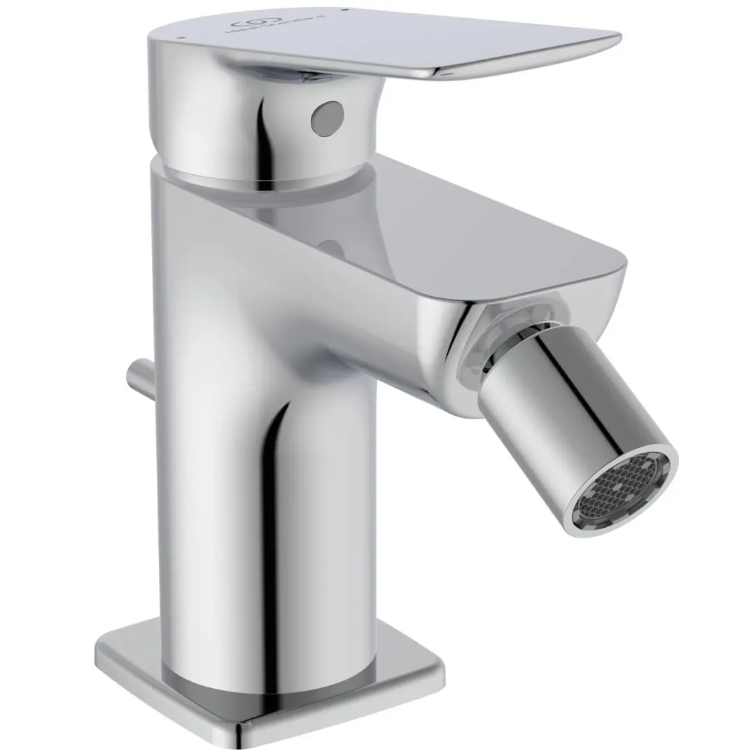 Ideal Standard Ceralife C - Bidetkraan Met Afvoer, Chroom BE124AA 1 Ideal Standard Ceralife C - Bidetkraan Met Afvoer, Chroom BE124AA