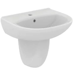 Ideal Standard Alpha - Wastafel 50x43 Cm, Met Overloop, Kraangat, Wit W331201 -sanitino 96cd41f9a90af93f4c852cbd