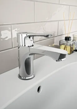 Ideal Standard Alpha - Wastafelkraan Met Waste, Chroom BC647AA -sanitino 99f12dae0448297c2ecdaf36