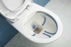 Ideal Standard ProSys - Toiletset- Inbouwreservoir, Closet, WC-zitting Mio, Oleas M1 Bedieningsplaat, Rimless, Slowclose, Antibak, Mat Chroom ProSys80M SP143 -sanitino PHOTO 449