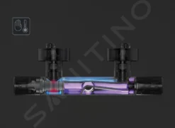 Ideal Standard CeraTherm Navigo - Inbouwthermostaat, Opbouwdeel, 2 Gebruikers, Magnetic Grey A7302A5 -sanitino PHOTO 76