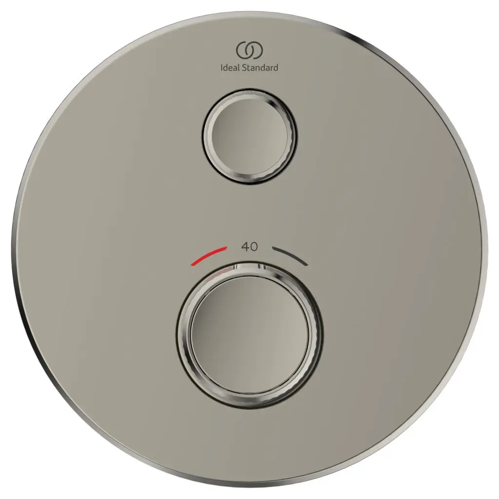 Ideal Standard CeraTherm Navigo - Inbouwthermostaat, Opbouwdeel, Silver Storm A7295GN 3 Ideal Standard CeraTherm Navigo - Inbouwthermostaat, Opbouwdeel, Silver Storm A7295GN - Afbeelding 3