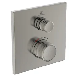 Ideal Standard CeraTherm Navigo - Inbouwthermostaat, Opbouwdeel, Silver Storm A7301GN