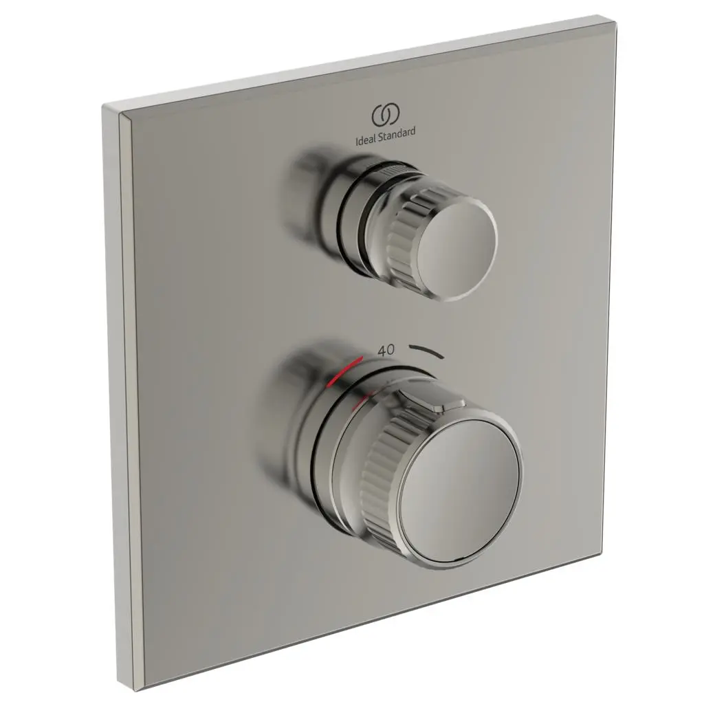 Ideal Standard CeraTherm Navigo - Inbouwthermostaat, Opbouwdeel, Silver Storm A7301GN 1 Ideal Standard CeraTherm Navigo - Inbouwthermostaat, Opbouwdeel, Silver Storm A7301GN