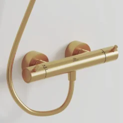 Ideal Standard CeraTherm - Thermostatische Douchekraan, Geborsteld Goud A7587A2 12 Ideal Standard CeraTherm - Thermostatische Douchekraan, Geborsteld Goud A7587A2 -sanitino b359b1b4a1f1bc56a252ba28