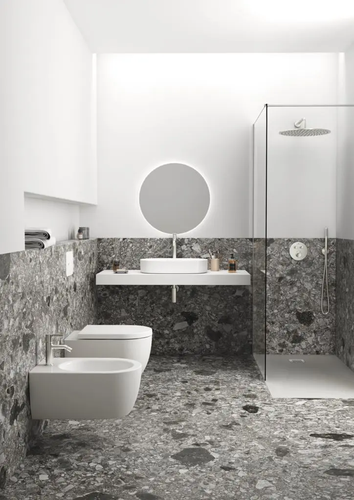 Ideal Standard CeraTherm Navigo - Inbouwthermostaat, Opbouwdeel, 2 Gebruikers, Silver Storm A7296GN 4 Ideal Standard CeraTherm Navigo - Inbouwthermostaat, Opbouwdeel, 2 Gebruikers, Silver Storm A7296GN - Afbeelding 4