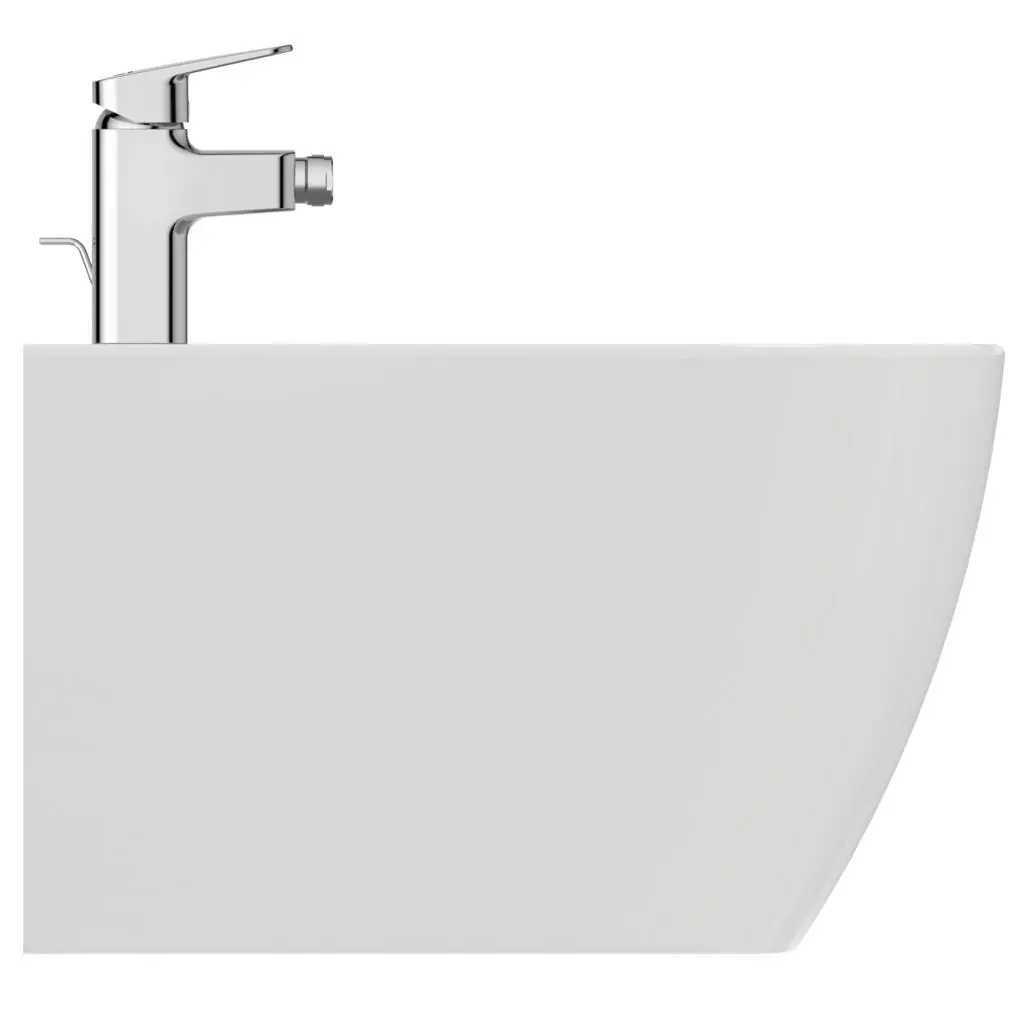Ideal Standard I.Life S - Hangend Bidet, 355x480 Mm, Met Overloop, Kraangat, Wit T459301 5 Ideal Standard I.Life S - Hangend Bidet, 355x480 Mm, Met Overloop, Kraangat, Wit T459301 - Afbeelding 5