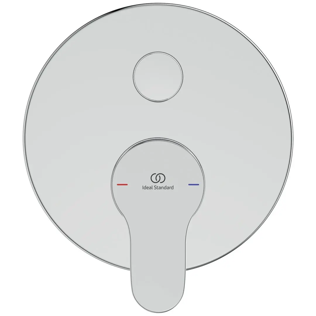 Ideal Standard Cerabase - Inbouwkraan, Voor 2 Functies, Chroom A7395AA 3 Ideal Standard Cerabase - Inbouwkraan, Voor 2 Functies, Chroom A7395AA - Afbeelding 3