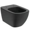 Ideal Standard Tesi - Hangend Toilet, Aquablade, Zwart T0079V3