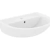 Ideal Standard Eurovit - Wastafel 60x47 Cm, Met Overloop, Kraangat, Wit W332301
