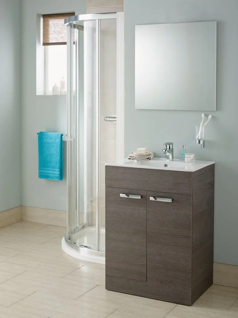 Ideal Standard Tempo - Meubelwastafel 61x46x14 Cm, Met Overloop, 1 Kraangat, Wit E066801 4 Ideal Standard Tempo - Meubelwastafel 61x46x14 Cm, Met Overloop, 1 Kraangat, Wit E066801 - Afbeelding 4