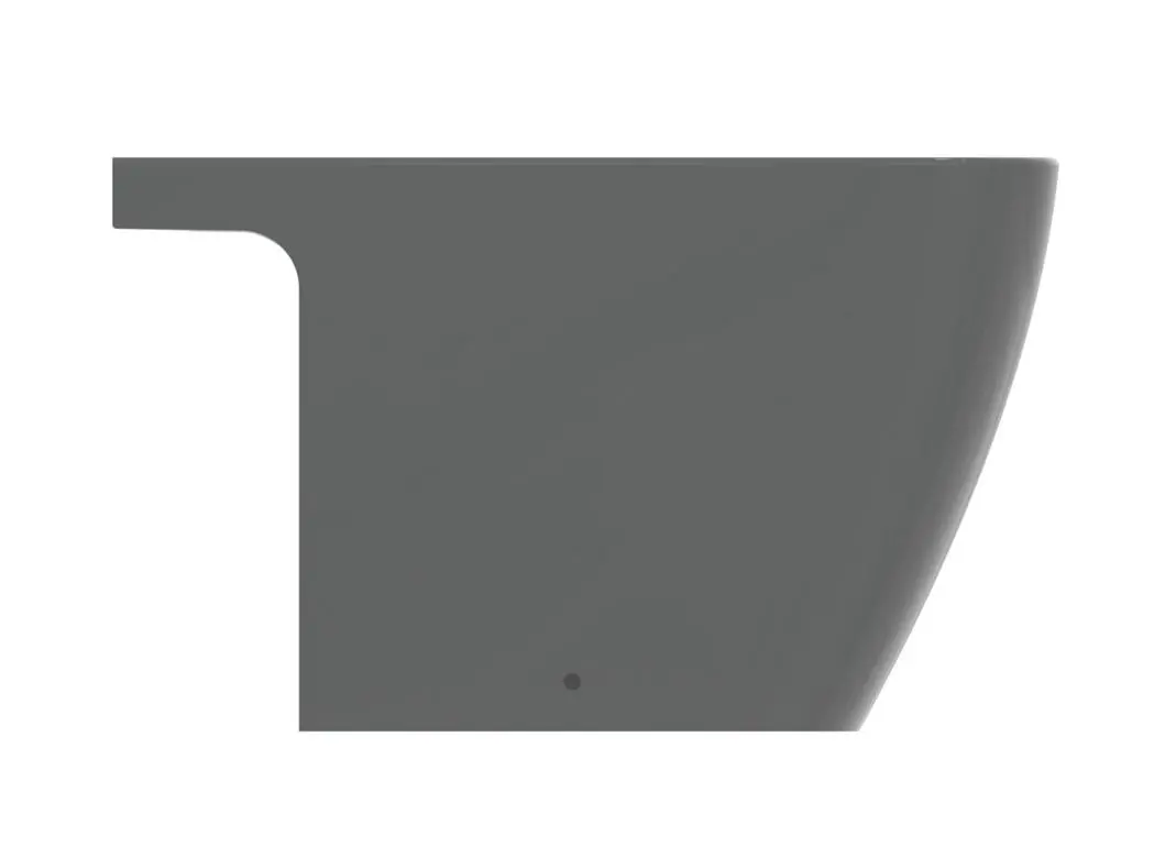 Ideal Standard I.Life B - Staande Toiletpot, Vario Afvoer, RimLS+, Glanzend Grijs T461258 4 Ideal Standard I.Life B - Staande Toiletpot, Vario Afvoer, RimLS+, Glanzend Grijs T461258 - Afbeelding 4