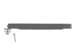 Ideal Standard I.Life B - WC Zitting Wrapover, SoftClose, Glanzend Grijs T468358 -sanitino ed43b2cccb4f589e656a35f9