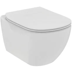 Ideal Standard Tesi - Hangend Toilet Met Toiletbril SoftClose, RimLS+, Wit T536001