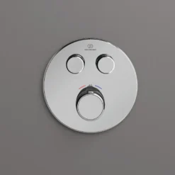 Ideal Standard CeraTherm Navigo - Inbouwthermostaat, Opbouwdeel, 2 Gebruikers, Chroom A7296AA 9 Ideal Standard CeraTherm Navigo - Inbouwthermostaat, Opbouwdeel, 2 Gebruikers, Chroom A7296AA -sanitino f250883502a075e6579e6476