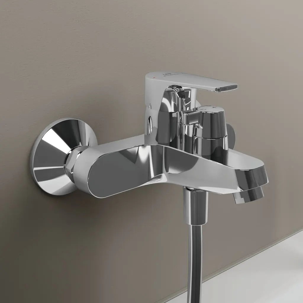 Ideal Standard Cerafine D - Badkraan, Chroom BC494AA 5 Ideal Standard Cerafine D - Badkraan, Chroom BC494AA - Afbeelding 5