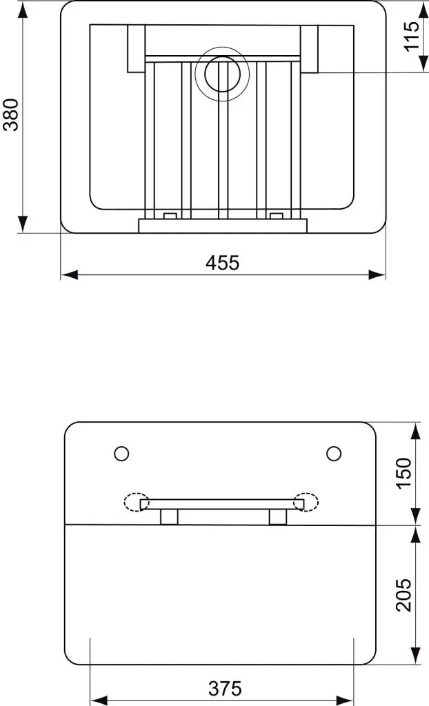 Ideal Standard Uitstortgootstenen - Uitstortgootsteen, 46x38 Cm, Met Emmerrooster, Wit/chroom S593901 2 Ideal Standard Uitstortgootstenen - Uitstortgootsteen, 46x38 Cm, Met Emmerrooster, Wit/chroom S593901 - Afbeelding 2